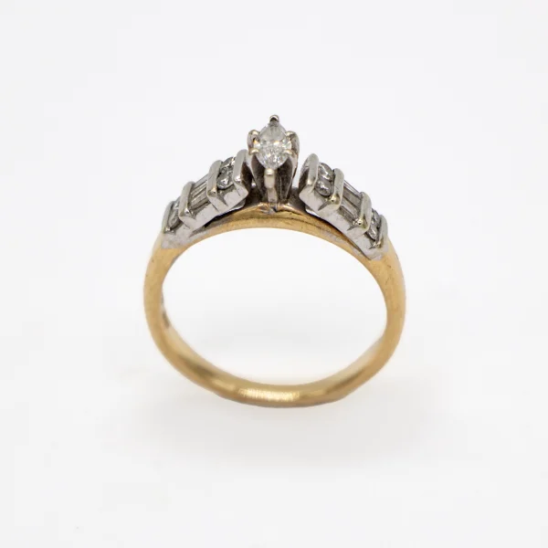 Inel din Aur cu Diamant Natural C#336