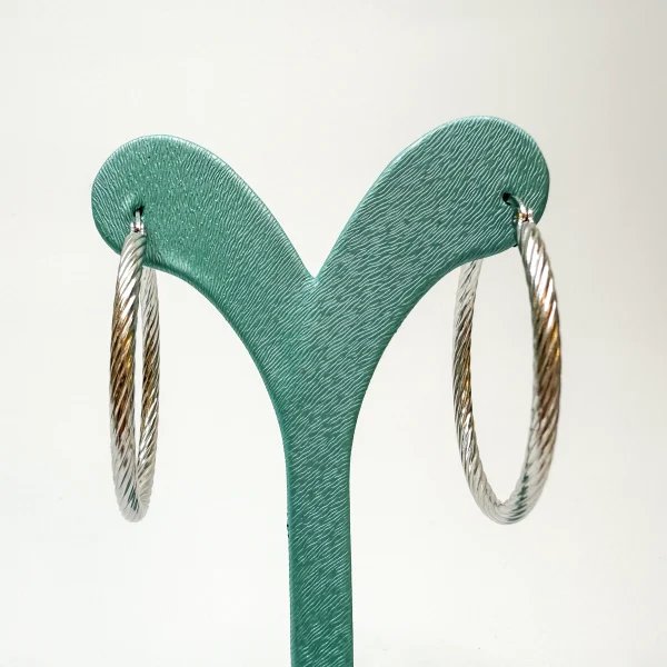 Cercei din Argint Rodinat A#1046