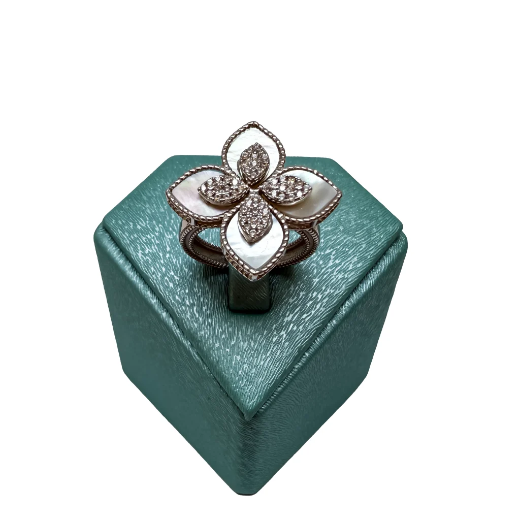 Inel din Argint Rodiat cu Swarovski A#1132